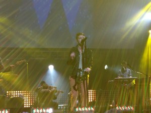 OneRepublic in concert at the Superbowl - February 2013.